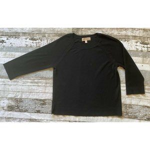Philosophy Republic Clothing Black Simple Sweater
